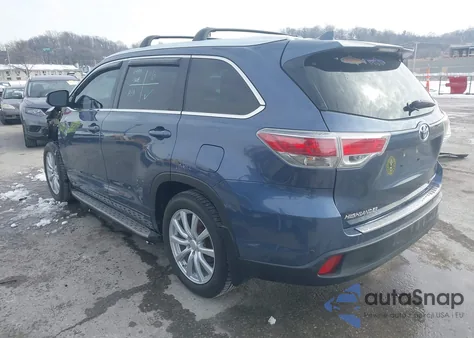 2016 Toyota Highlander Limited Platinum from USA, damaged, VIN 5TDDKRFH7GS283629